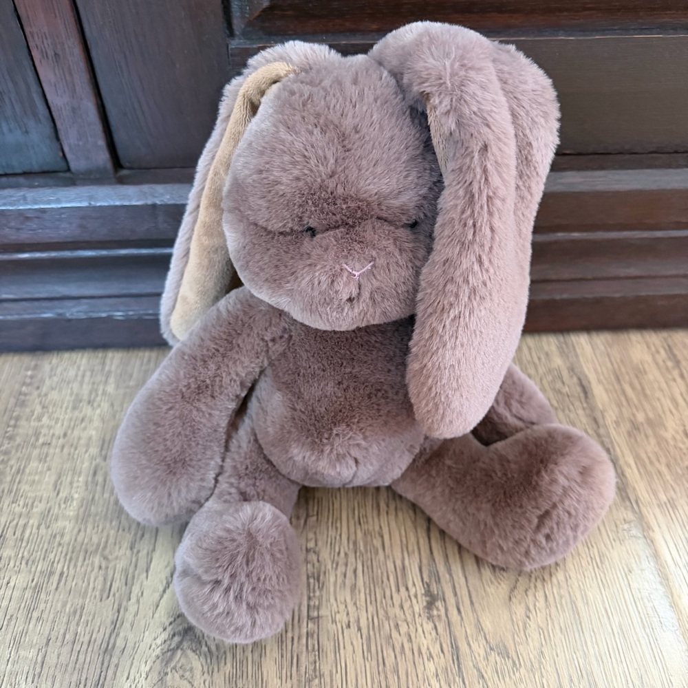 NWOT Brown Aurora Candy Cottontails Taupe Bunny So Soft